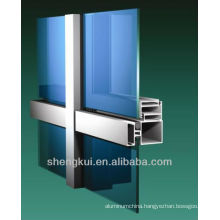 Visible Aluminum Curtain Wall Aluminum extrusions Aluminum Curtain Wall Profiles